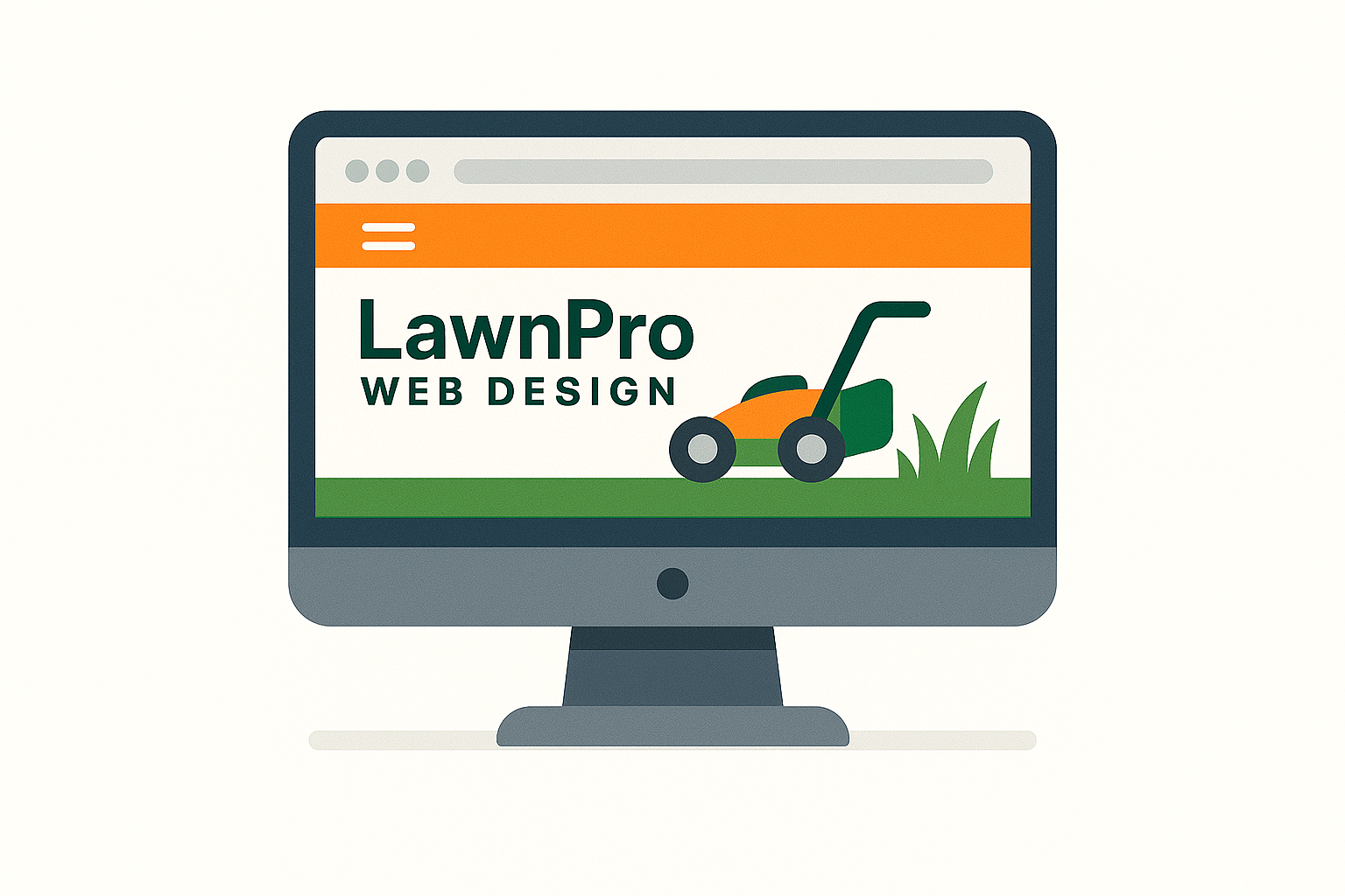Local Lawn Pro Web Design For Lawn Care - Landscaping