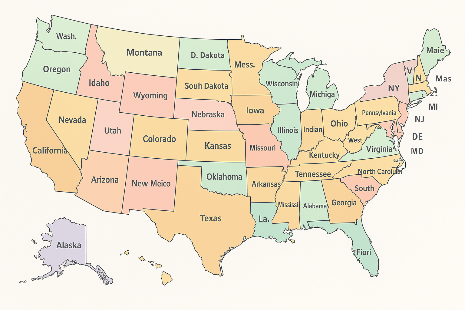 USA- Base Web Lawn Design